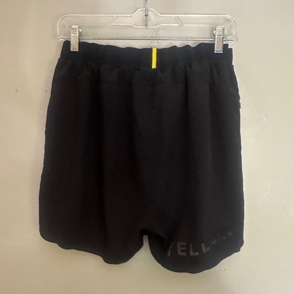 Yellow by Soul Cycle Athletic Shorts Large 32-36" waist 5" inseam Gently worn - Picture 3 of 5